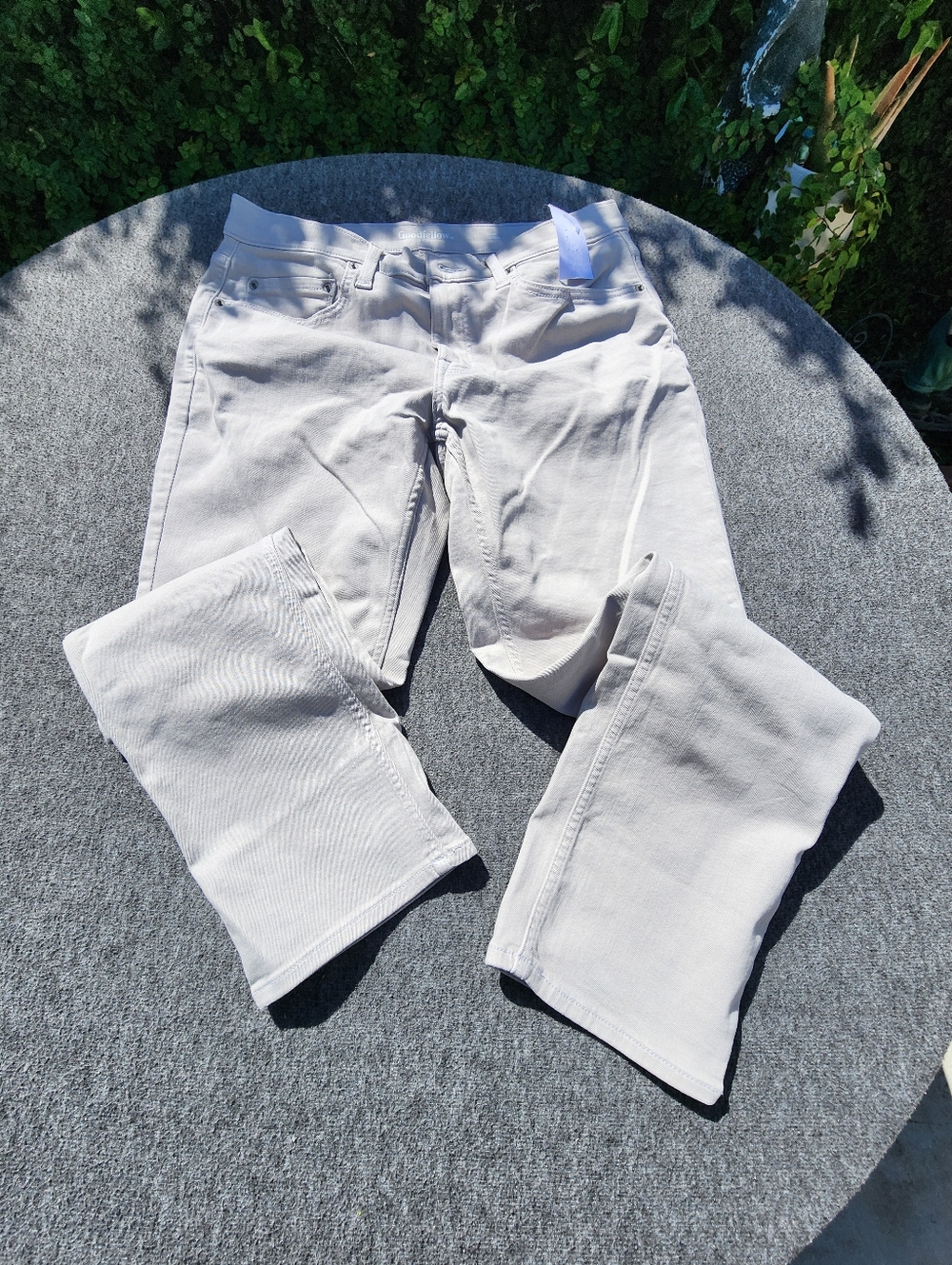 Light Beige Goodfellow Co  MensJeans - Classic Straight Leg Size 35x30